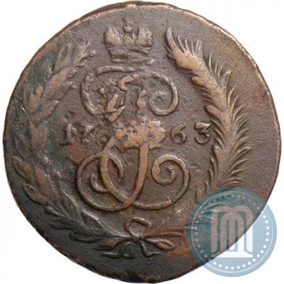 Фото 2 копейки 1763 года СПМ 