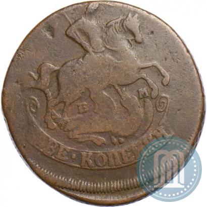 Picture 2 kopecks 1763 year ЕМ 