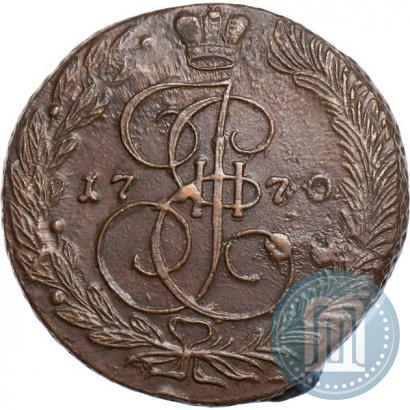 Фото 5 копеек 1770 года ЕМ 