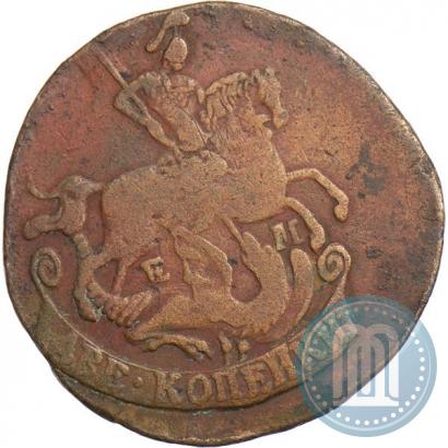 Picture 2 kopecks 1776 year ЕМ 