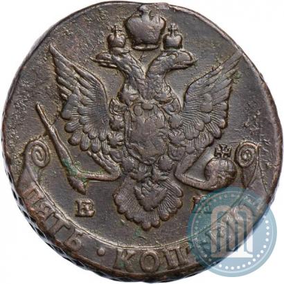 Фото 5 копеек 1787 года ЕМ 