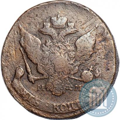 Фото 5 копеек 1788 года ММ 