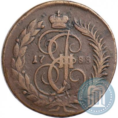 Фото 2 копейки 1788 года ММ 