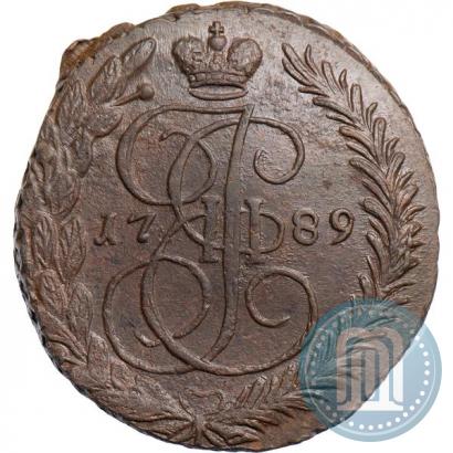 Фото 5 копеек 1789 года ЕМ 