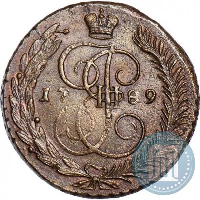 Picture 5 kopecks 1789 year АМ 