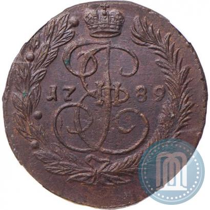 Фото 2 копейки 1789 года ЕМ 