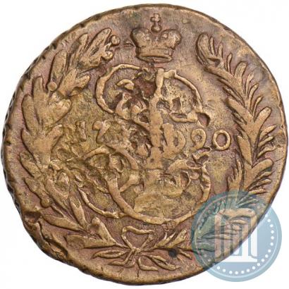 Picture 2 kopecks 1790 year ЕМ 
