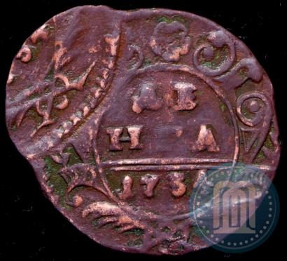 Фото Денга 1734 года  