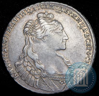 Фото 1 рубль 1735 года  