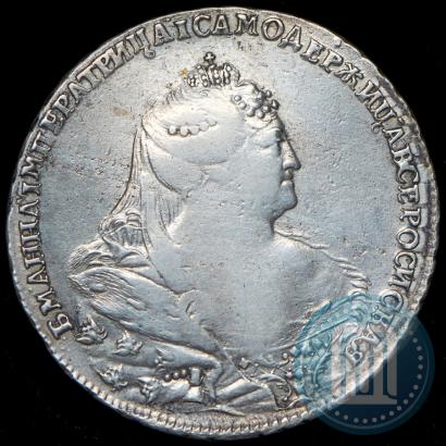 Picture 1 rouble 1740 year СПБ "Petersburg type"