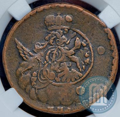 Picture 1 kopeck 1755 year ММД 