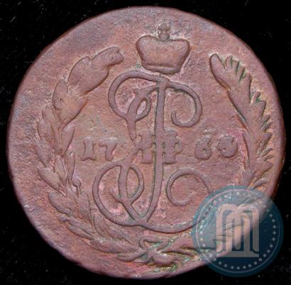 Picture 1 kopeck 1764 year ММ 