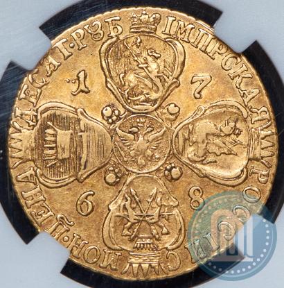 Фото 10 рублей 1768 года СПБ 