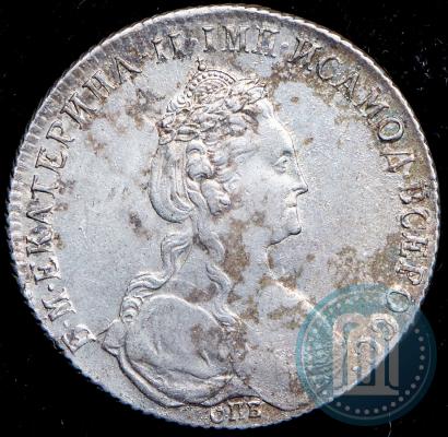 Picture 1 rouble 1780 year СПБ-ИЗ 