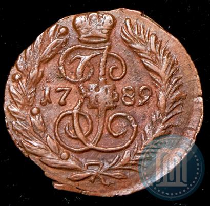 Фото Полушка 1789 года ЕМ 