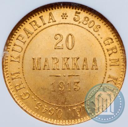 Picture 20 markkaa 1913 year S 