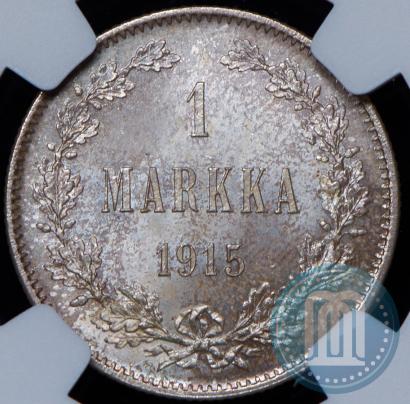 Picture 1 markka 1915 year S 