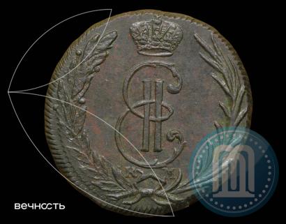 Фото Денга 1767 года КМ 