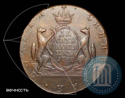 Picture 10 kopecks 1768 year КМ 