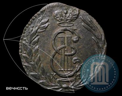 Picture Polushka 1772 year КМ 