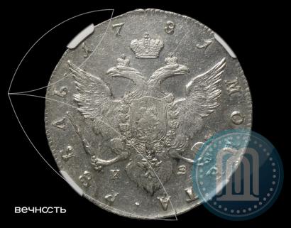 Picture 1 rouble 1781 year СПБ-ИЗ 