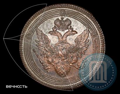 Picture 5 kopecks 1807 year ЕМ 