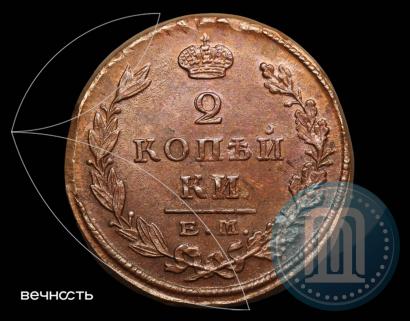 Picture 2 kopecks 1825 year ЕМ-ПГ 