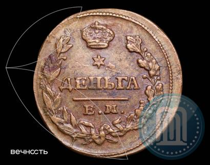Фото Деньга 1828 года ЕМ-ИК 