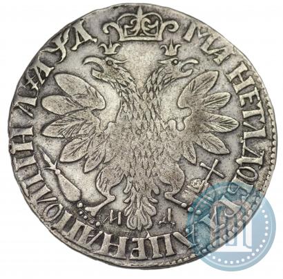 Фото Полтина 1704 года МД "Портрет работы Ф. Алексеева"