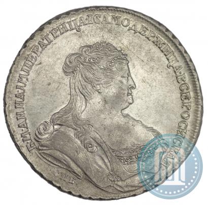 Picture 1 rouble 1738 year СПБ "Petersburg type"