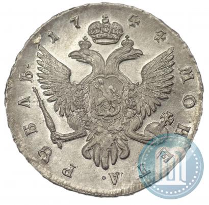 Picture 1 rouble 1744 year СПБ 
