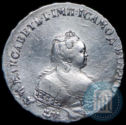 Picture 1 rouble 1743 year ММД 