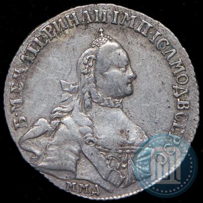 Фото 20 копеек 1764 года ММД 