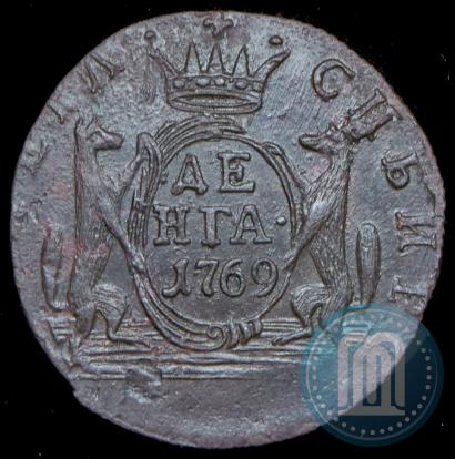 Фото Денга 1769 года КМ 