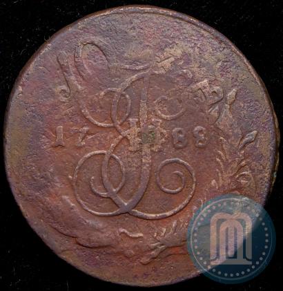Picture 5 kopecks 1788 year СПМ 
