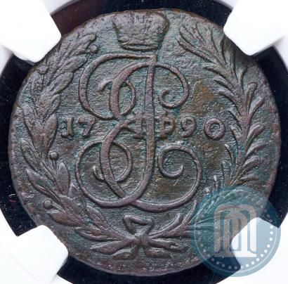 Picture 1 kopeck 1790 year  