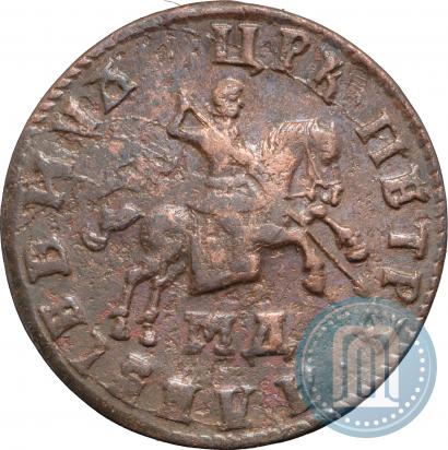 Picture 1 kopeck 1709 year МД 