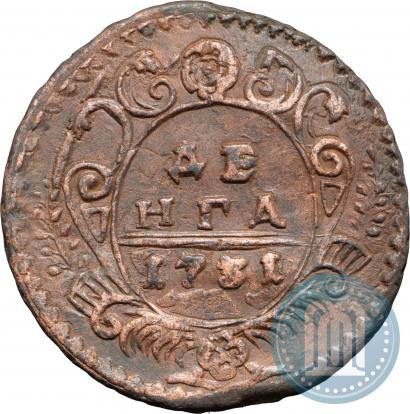 Фото Денга 1731 года  