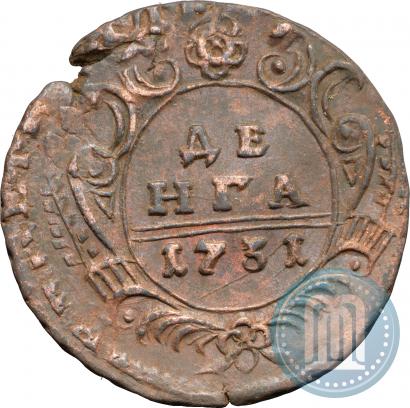 Фото Денга 1731 года  