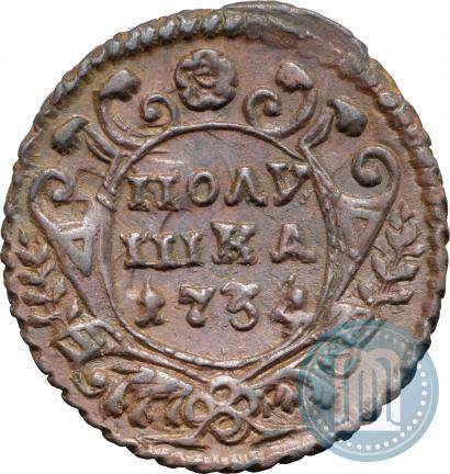 Picture Polushka 1734 year  