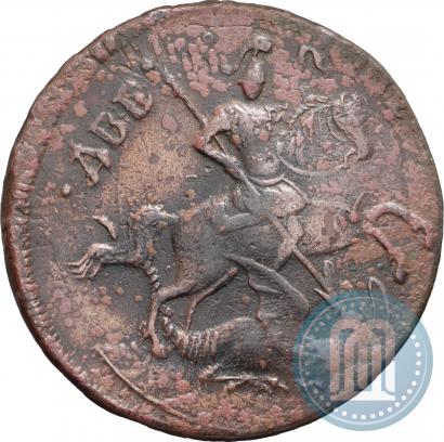 Picture 2 kopecks 1758 year  "Nominal above St. George"