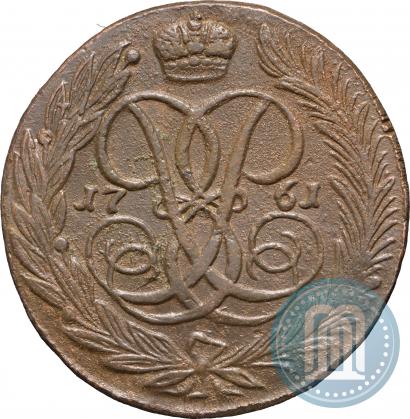 Picture 5 kopecks 1761 year  