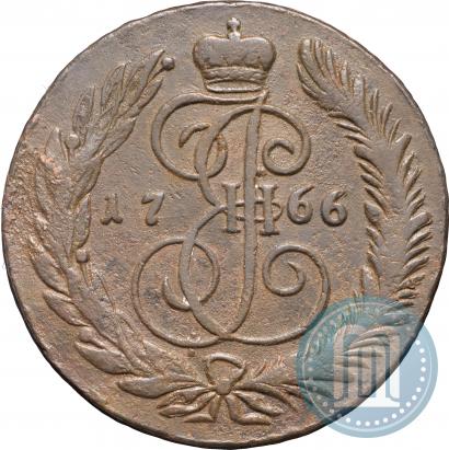 Фото 5 копеек 1766 года СМ 