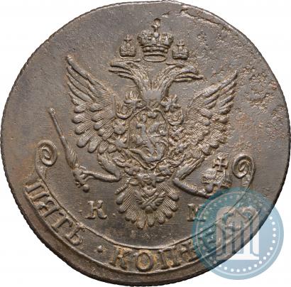 Picture 5 kopecks 1782 year КМ 