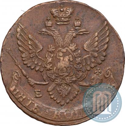 Picture 5 kopecks 1788 year ЕМ 
