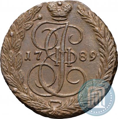 Фото 5 копеек 1789 года ЕМ 