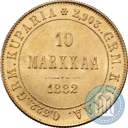 Фото 10 марок 1882 года S 