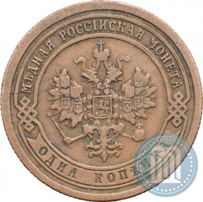 Picture 1 kopeck 1891 year СПБ 