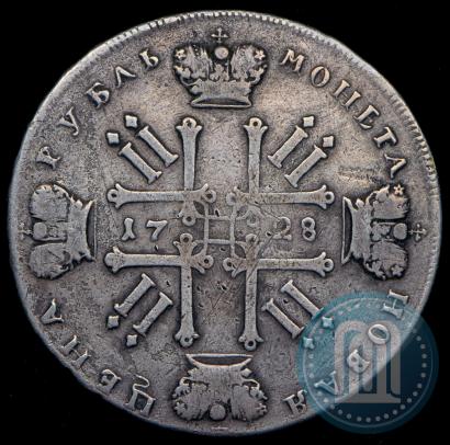 Фото 1 рубль 1728 года  "Тип 1728"