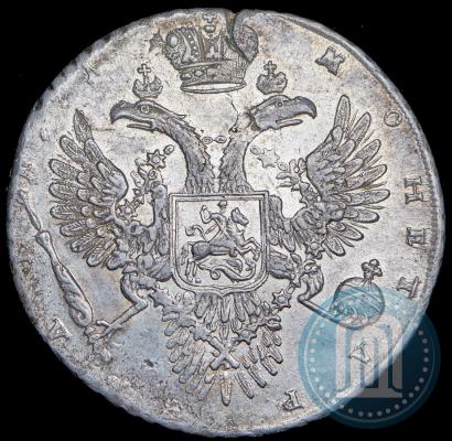 Picture 1 rouble 1731 year  